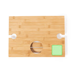 Zarbok Bamboo Folding Wine Table – Ideal for Leisure and Corporate Gifts