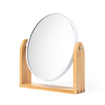Rinoco Bamboo Mirror – Eco-Friendly Table Mirror with Dual Magnification