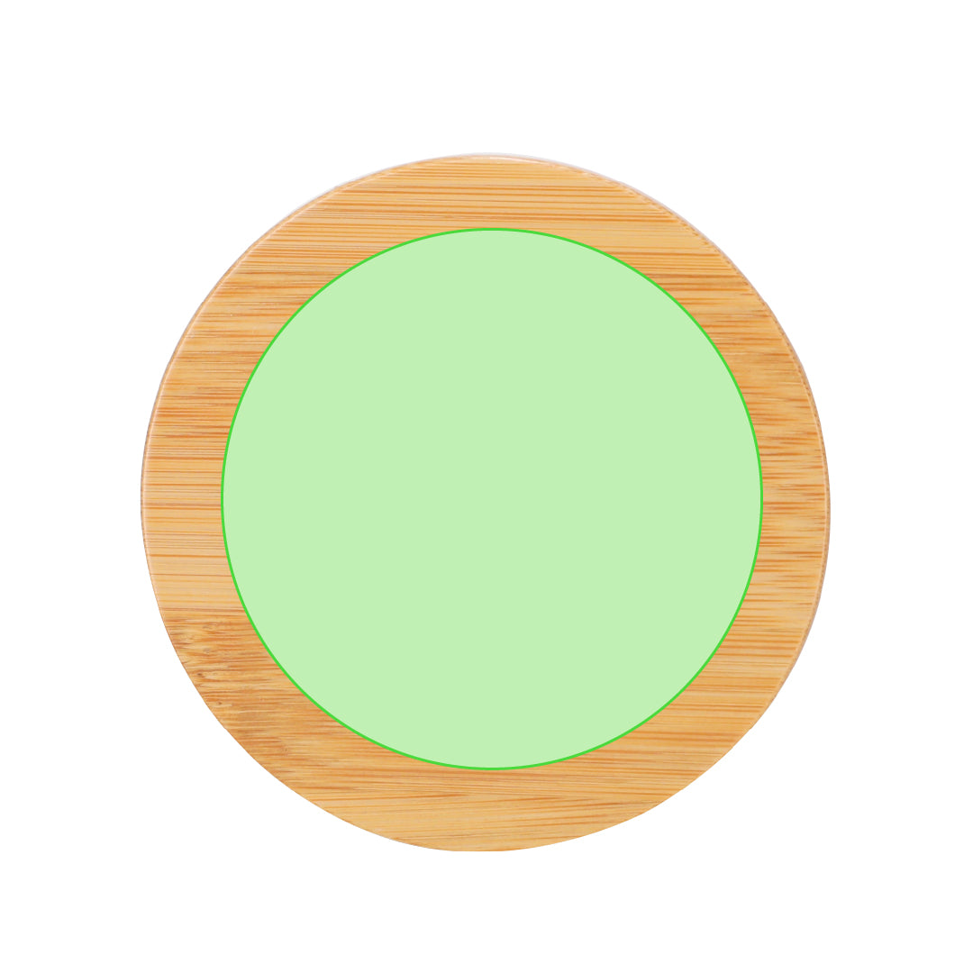Kiam Bamboo Make Up Remover Disc Dispenser – Eco-Friendly and Reusable