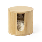 Kiam Bamboo Make Up Remover Disc Dispenser – Eco-Friendly and Reusable