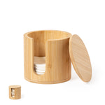 Kiam Bamboo Make Up Remover Disc Dispenser – Eco-Friendly and Reusable