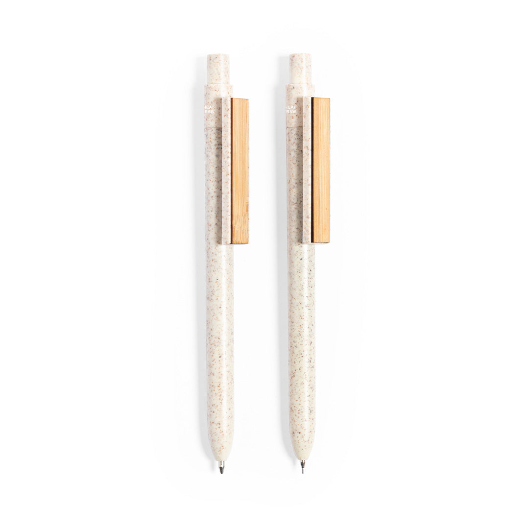 Bruneok Sustainable Pen Set – Eco-Friendly Writing Instruments for Irish Businesses