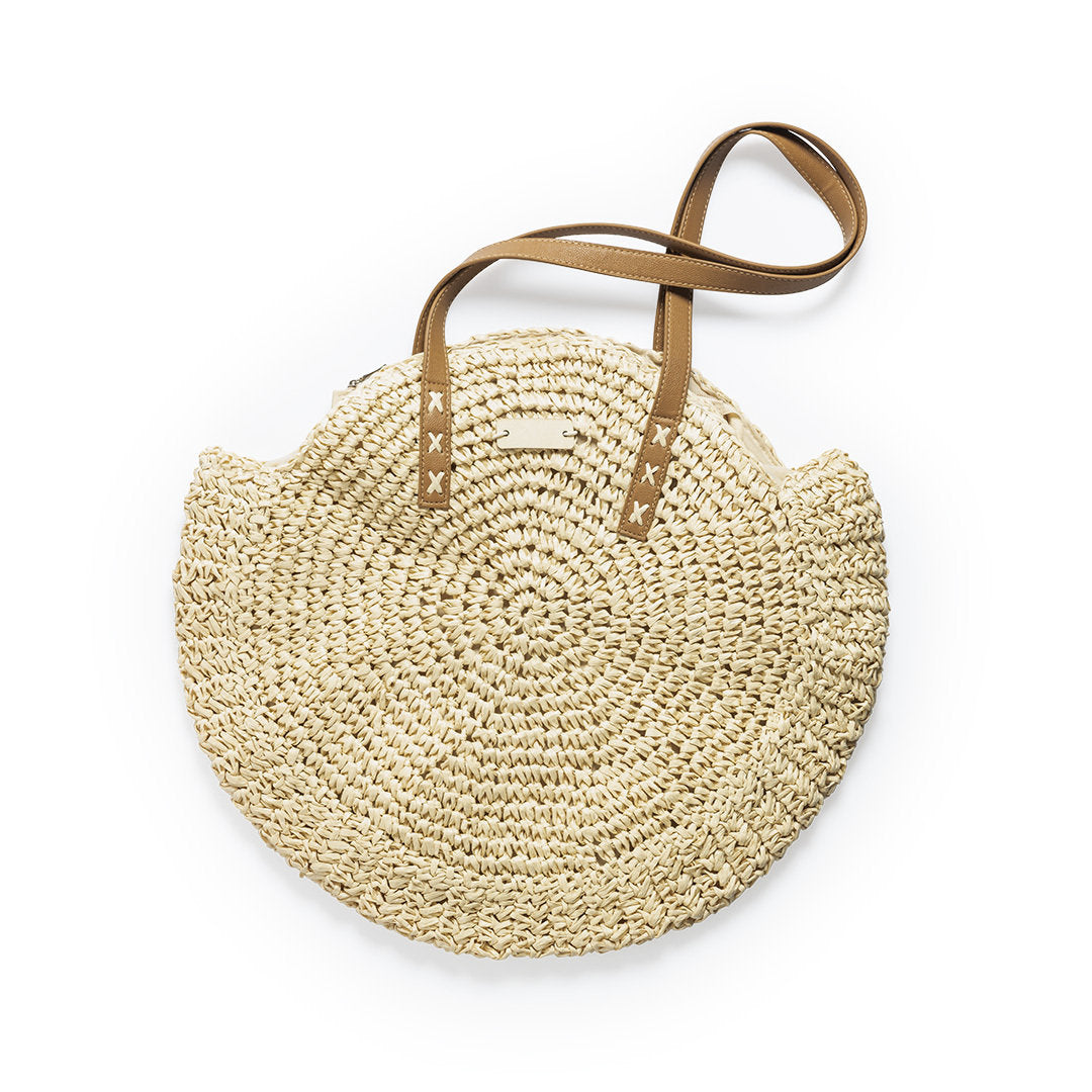 Mandy Bag – Stylish Synthetic Raffia Bag for Irish Businesses