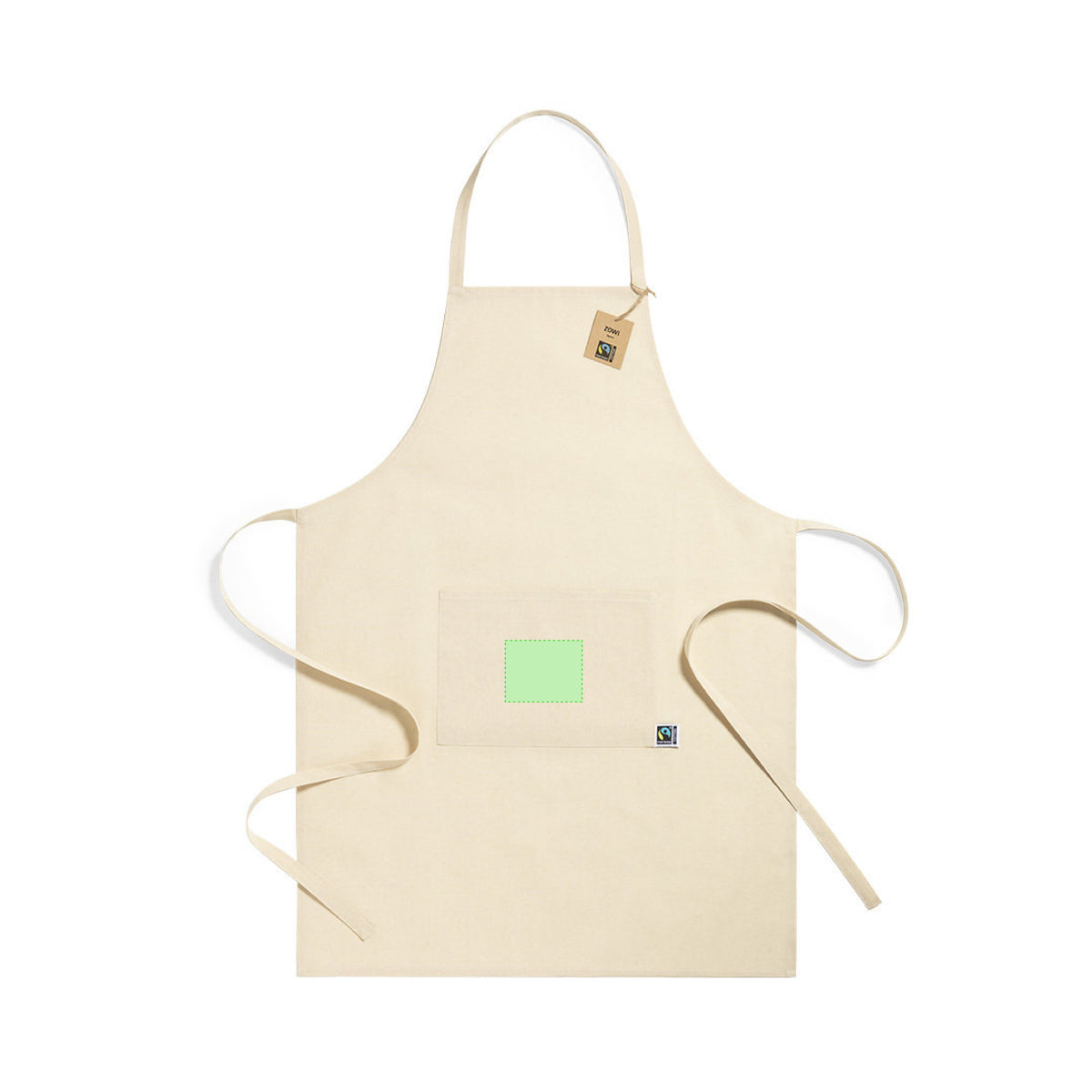 Zowi Fairtrade Cotton Apron – Sustainable and Practical