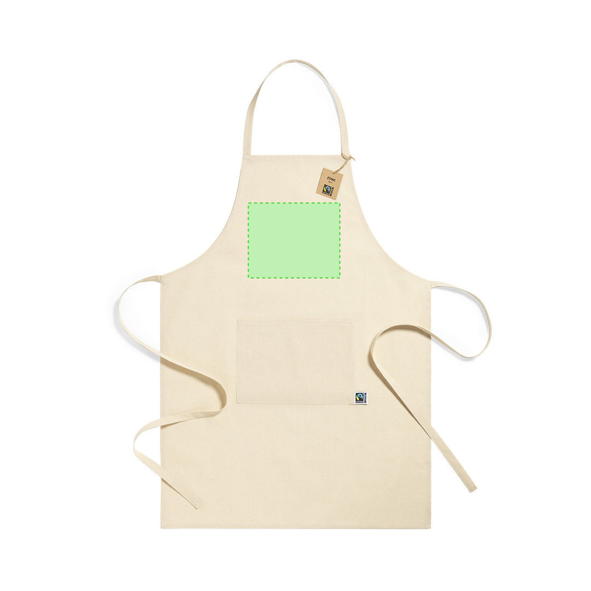 Zowi Fairtrade Cotton Apron – Sustainable and Practical