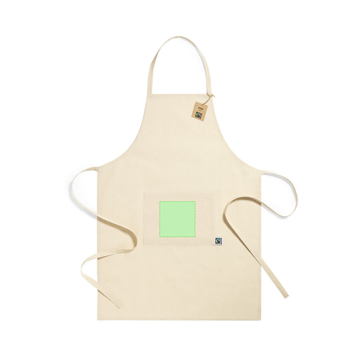 Zowi Fairtrade Cotton Apron – Sustainable and Practical