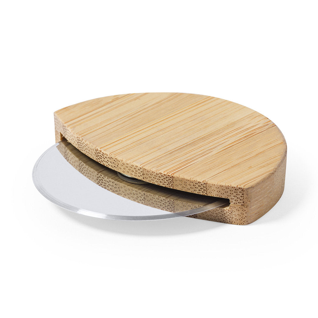 Titox Bamboo Pizza Cutter – Eco-Friendly and Durable Kitchen Tool