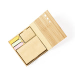 Kokil Notepad Holder – Sustainable Bamboo Covers with Sticky Notes