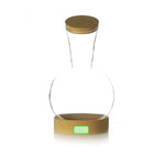 Seirten Decanter – Sustainable Borosilicate Glass Carafe with Cork Base and Lid