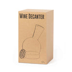 Seirten Decanter – Sustainable Borosilicate Glass Carafe with Cork Base and Lid