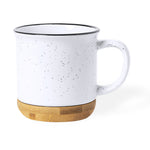 Larray Ceramic Mug with Bamboo Base – Sustainable and Stylish