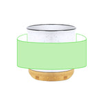Larray Ceramic Mug with Bamboo Base – Sustainable and Stylish