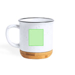 Larray Ceramic Mug with Bamboo Base – Sustainable and Stylish