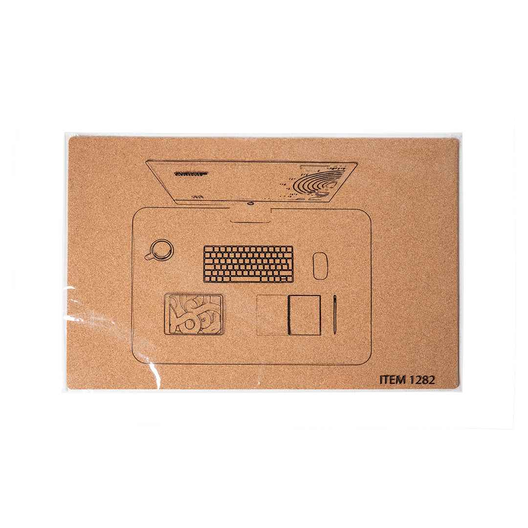 Hanlax Natural Cork Desk Mat – Sustainable and Practical Desk Accessory