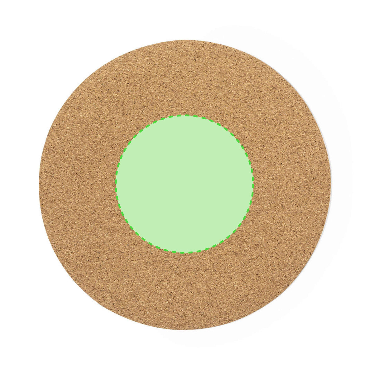 Topick Natural Cork Mouse Pad – Sustainable Office Accessory