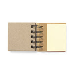 Feros Ringed Notebook – Sustainable Bamboo Cover Notebook with Sticky Notes