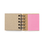 Feros Ringed Notebook – Sustainable Bamboo Cover Notebook with Sticky Notes