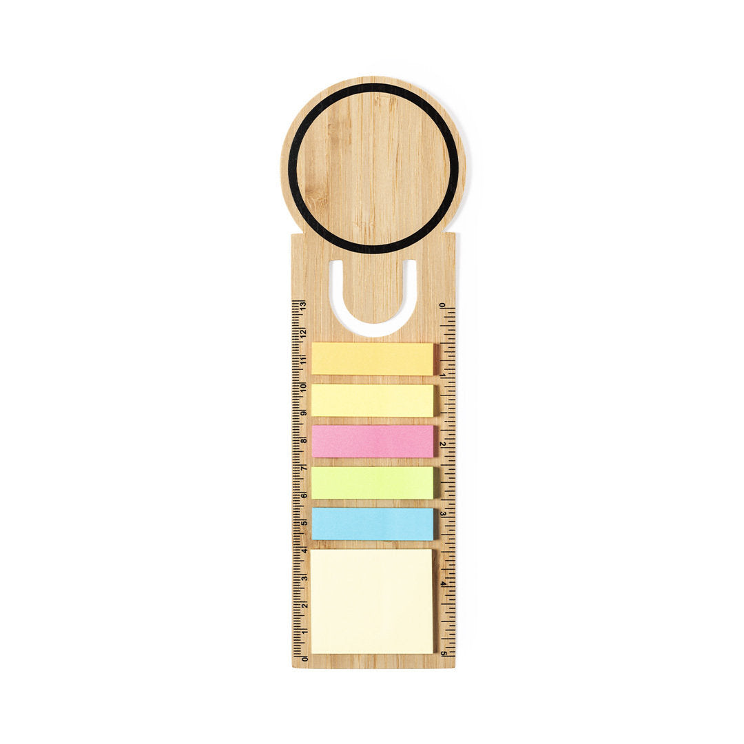 Tecin Bamboo Bookmark Ruler – Sustainable Office Essential