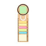 Tecin Bamboo Bookmark Ruler – Sustainable Office Essential