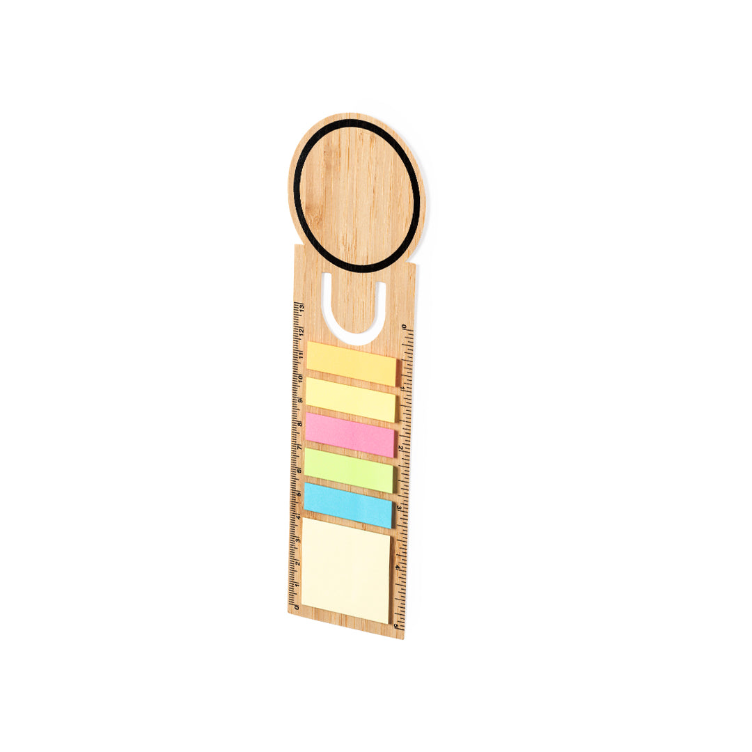 Tecin Bamboo Bookmark Ruler – Sustainable Office Essential