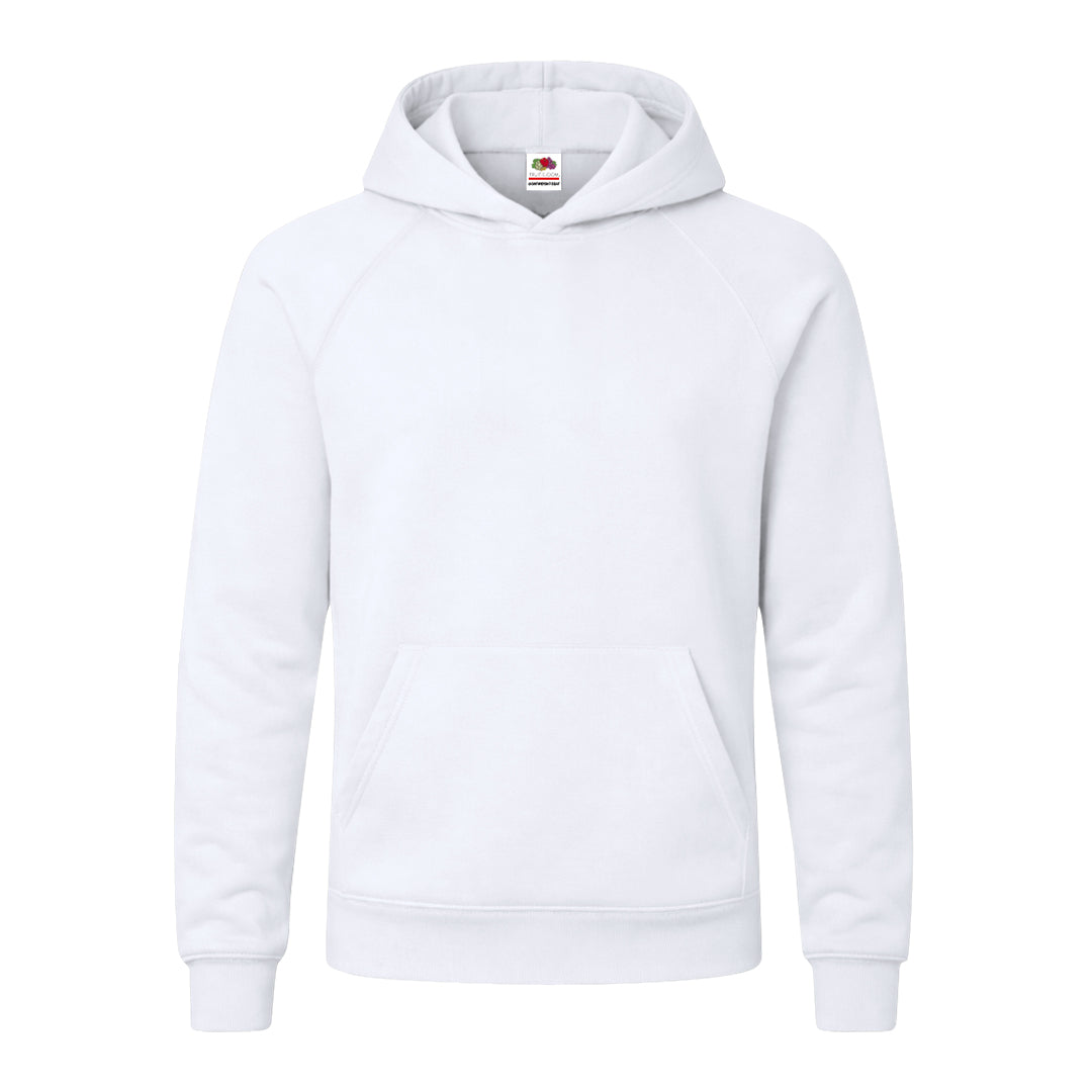 Lightweight Hooded Sweatshirt for Kids by Fruit Of The Loom | Fou Tees Ireland