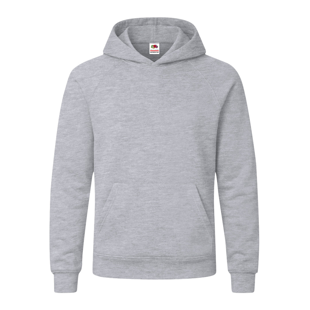 Lightweight Hooded Sweatshirt for Kids by Fruit Of The Loom | Fou Tees Ireland