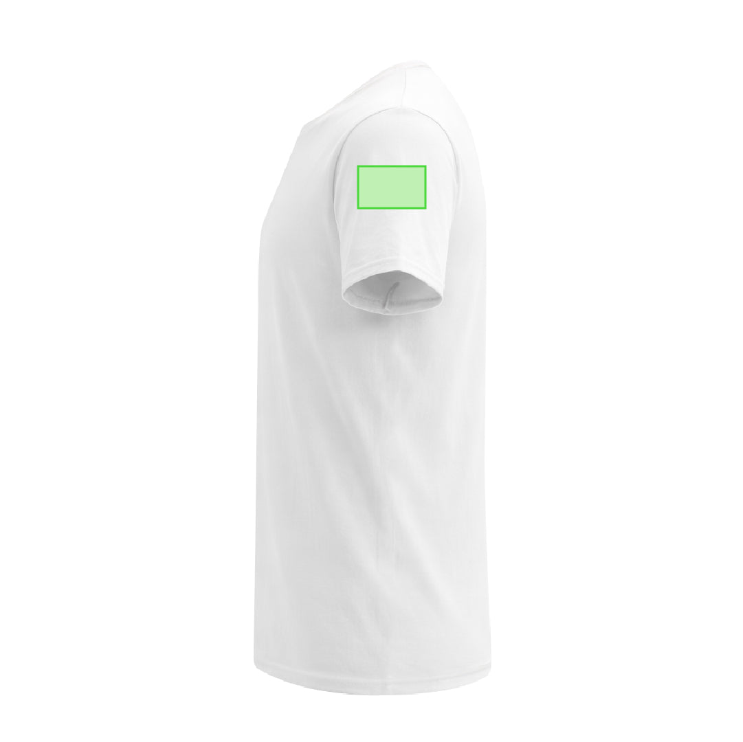 Iconic T-shirt – Premium White Cotton Tee by Fou Tees Ireland