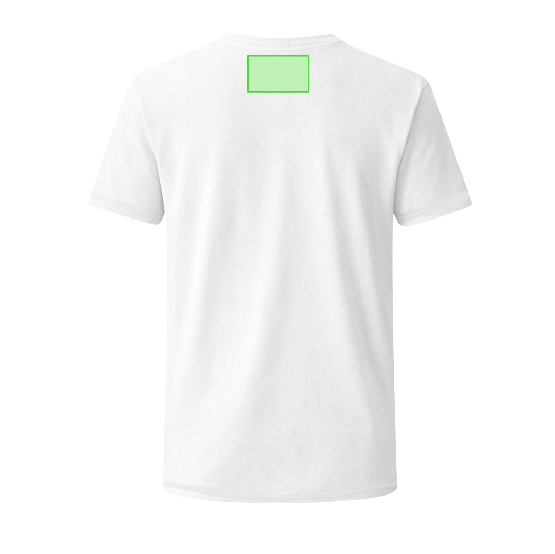 Iconic T-shirt – Premium White Cotton Tee by Fou Tees Ireland