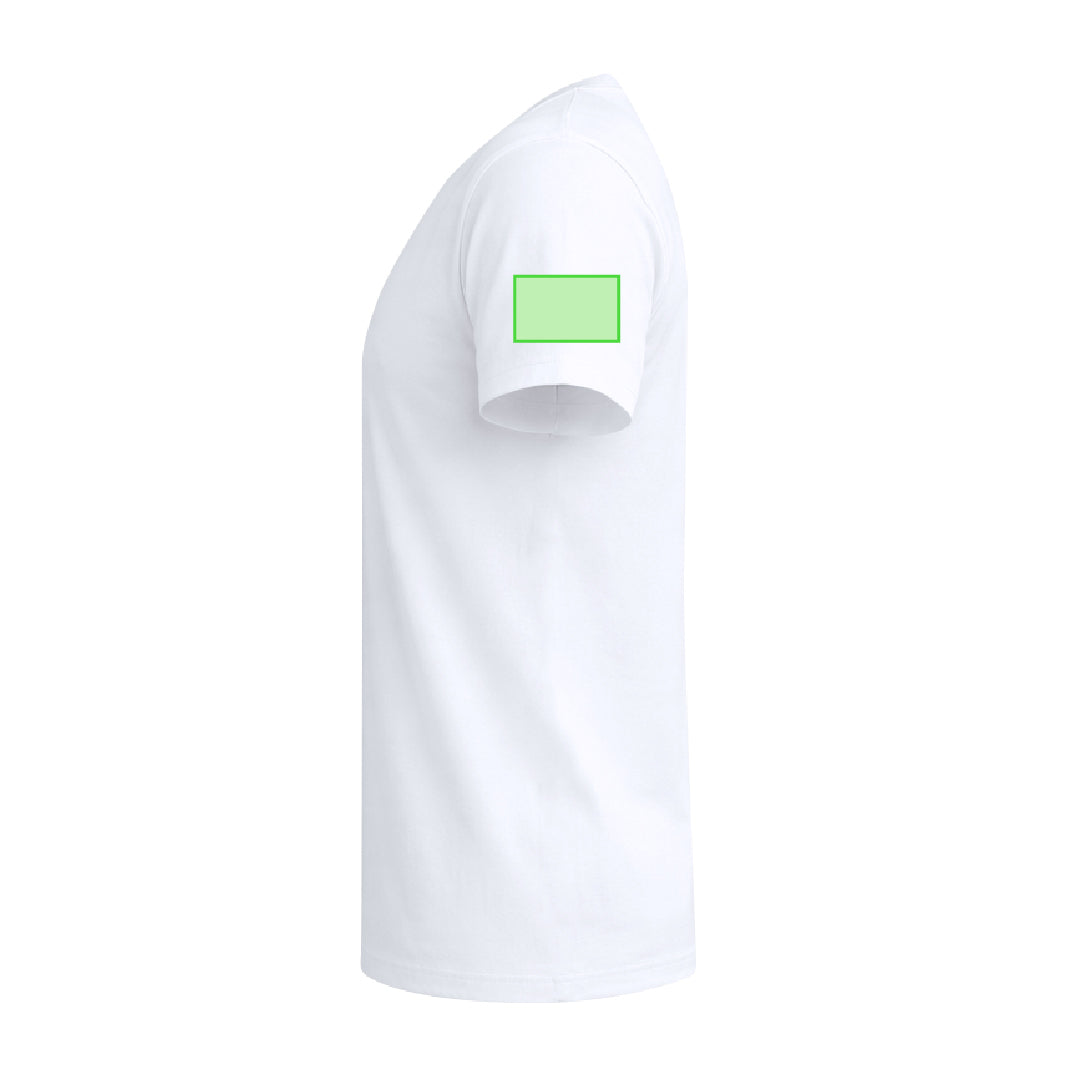 Iconic V-Neck T-shirt – Comfortable 100% Brushed Cotton for Irish Businesses
