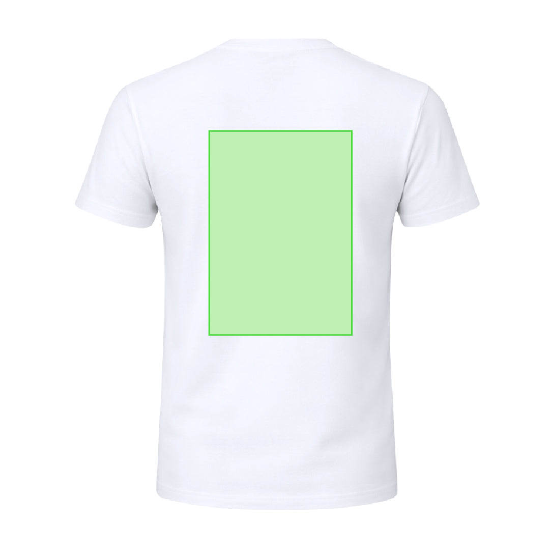 Iconic V-Neck T-shirt – Comfortable 100% Brushed Cotton for Irish Businesses