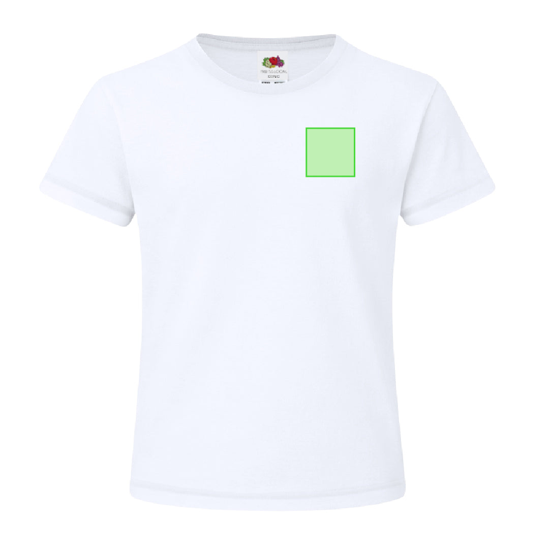 Iconic T-shirt by Fruit Of The Loom – Comfortable and Durable Cotton Tee
