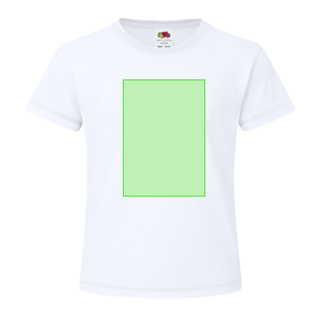 Iconic T-shirt by Fruit Of The Loom – Comfortable and Durable Cotton Tee
