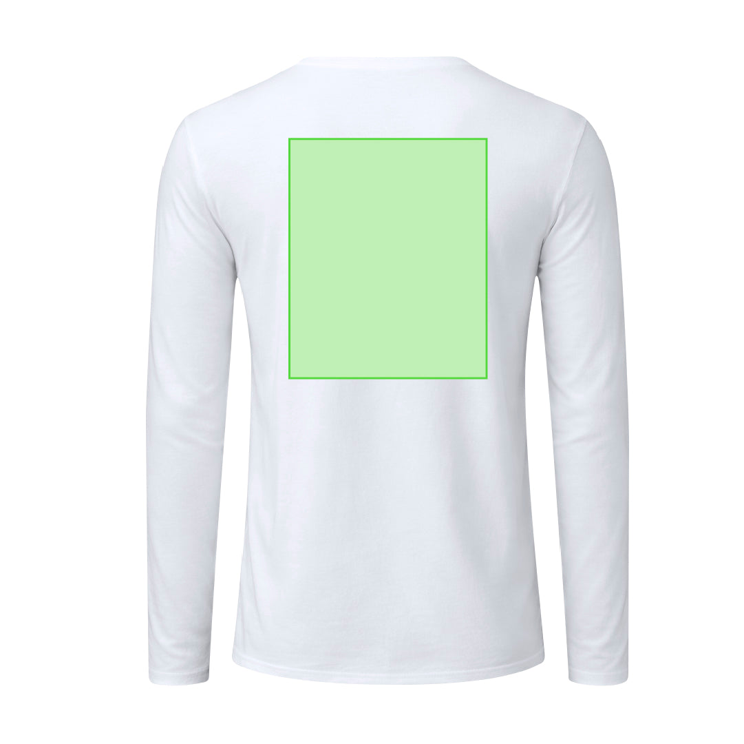 Iconic Long Sleeve T – Comfortable and Durable Cotton Tee by Fruit Of The Loom