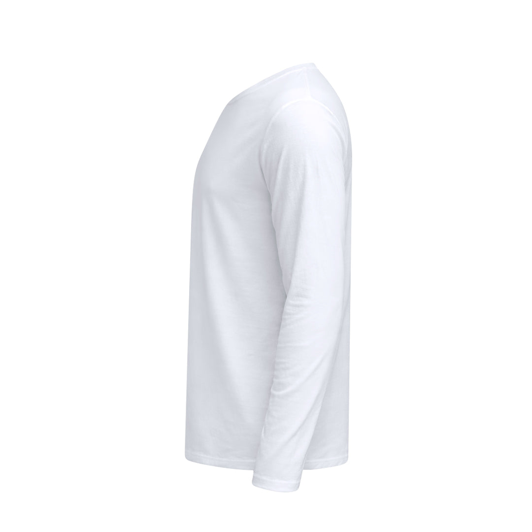 Iconic Long Sleeve T – Comfortable and Durable Cotton Tee by Fruit Of The Loom