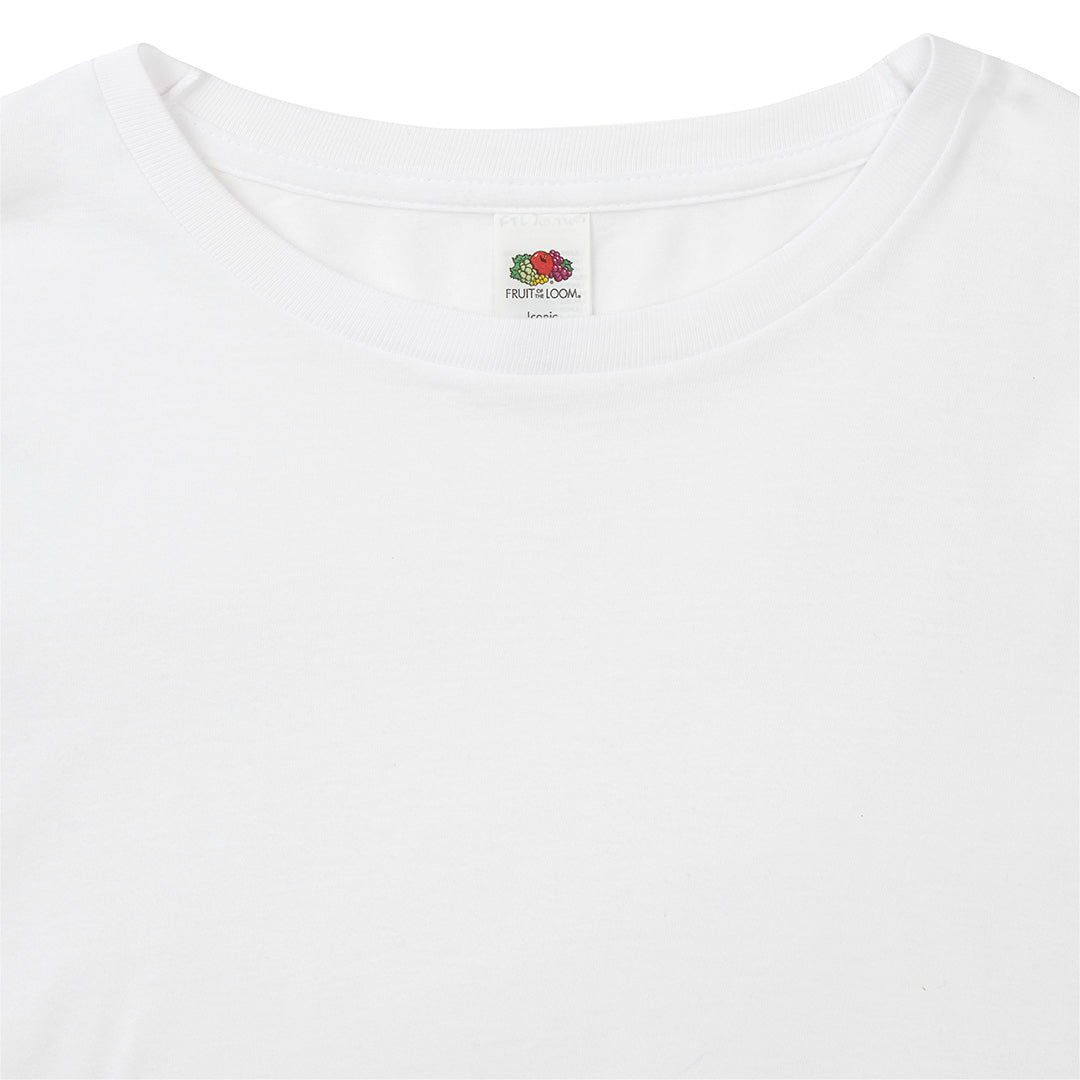Iconic Long Sleeve T – Comfortable and Durable Cotton Tee by Fruit Of The Loom
