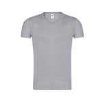 Iconic V-Neck T-shirt by Fruit Of The Loom | Comfortable and Durable