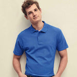 Original Polo Shirt by Fruit Of The Loom - Quality Cotton Piqué