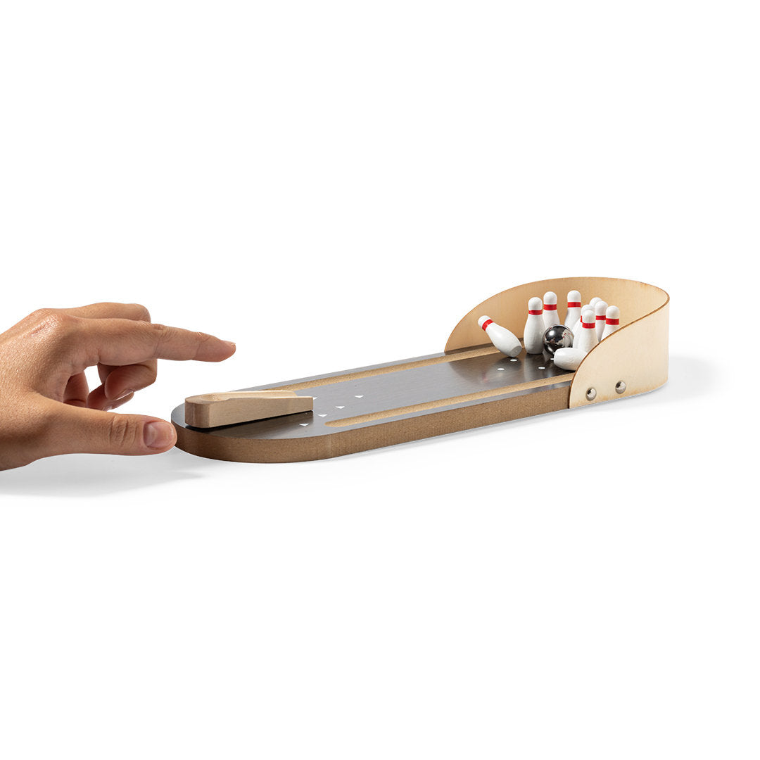 Strike Mini Bowling Game – Durable Wooden Fun for All Ages