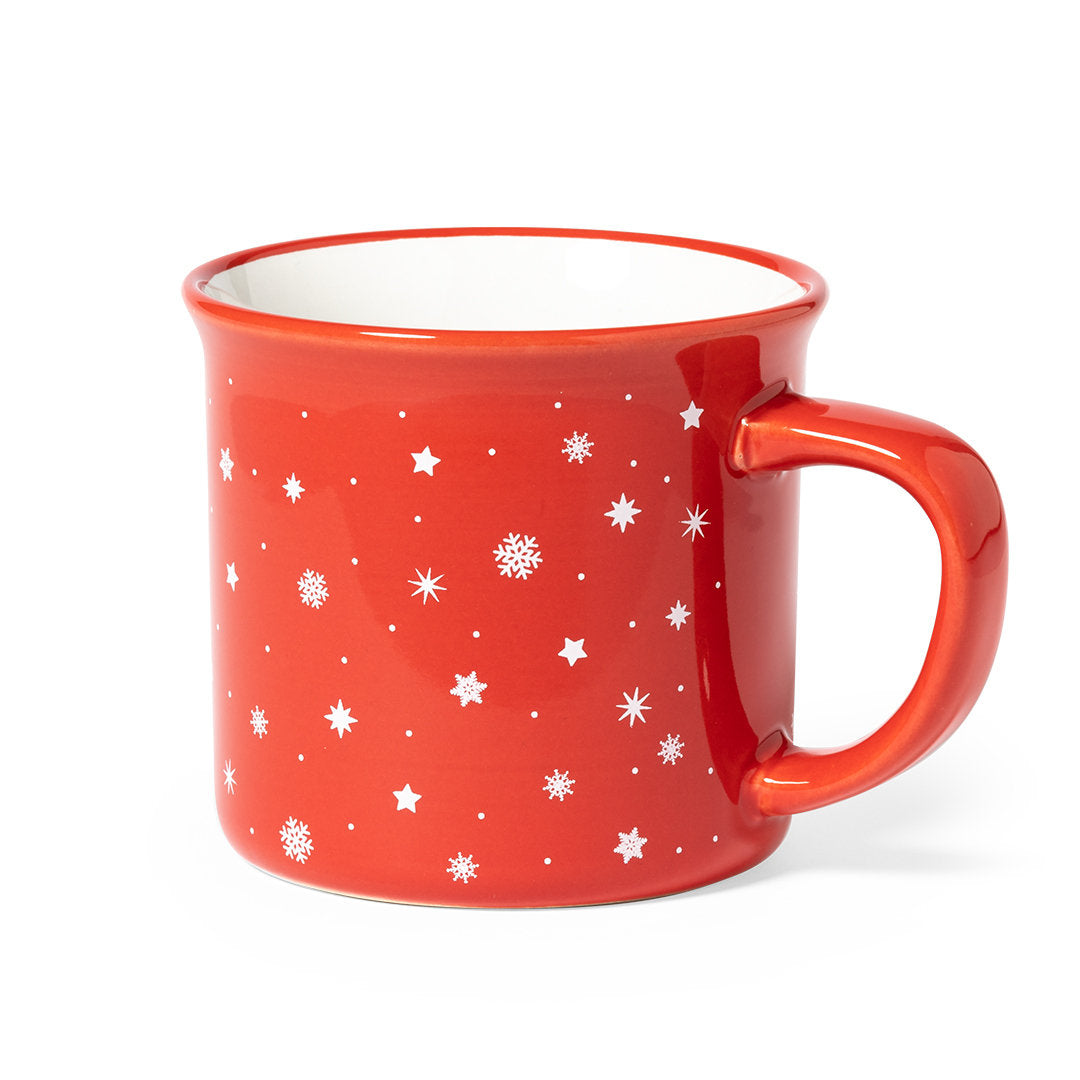 Verdux Ceramic Mug - Vintage Christmas Design 280ml