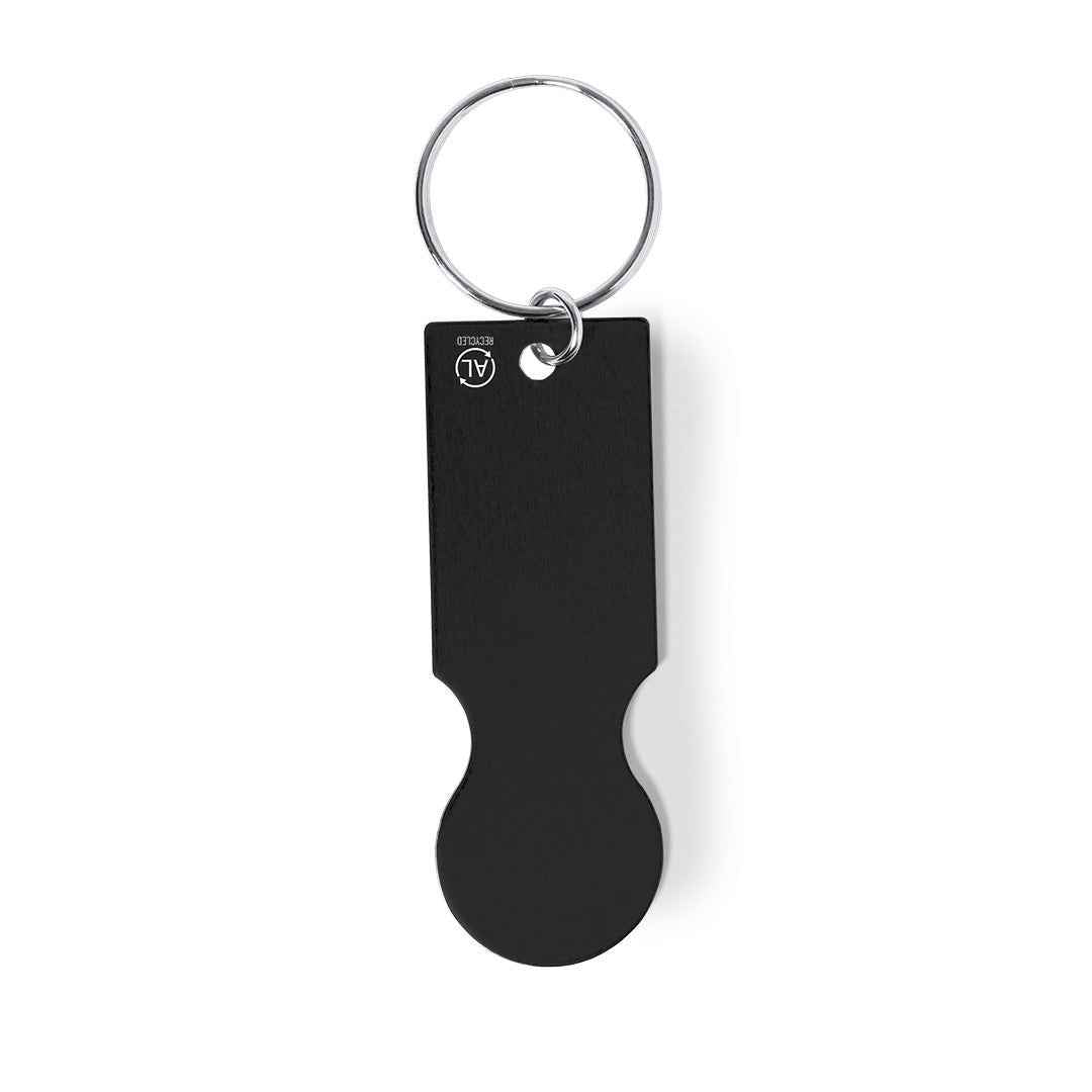 Talgun Recycled Aluminium Coin Keyring – Sustainable and Stylish