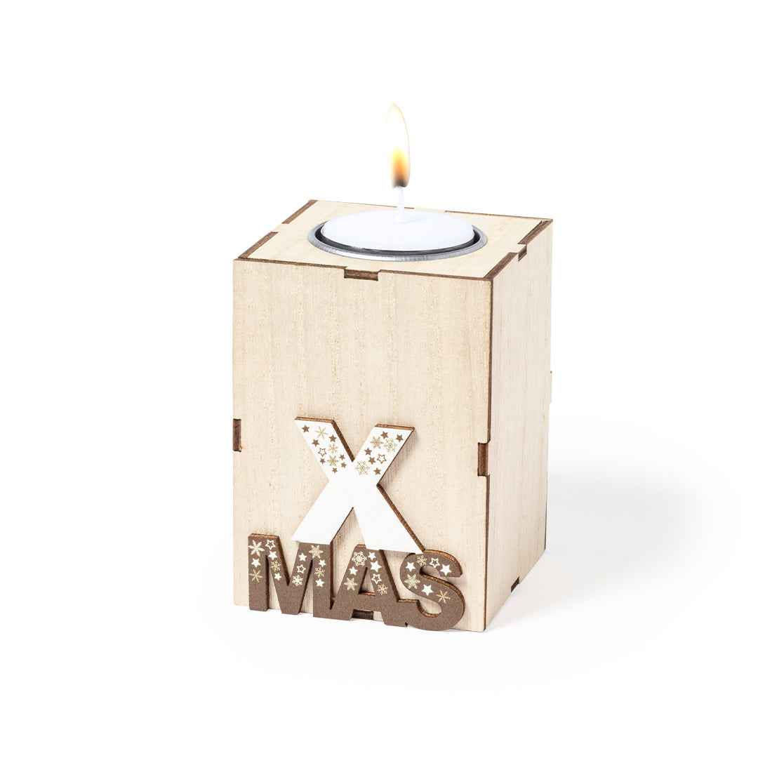 Jorin Christmas Scented Candle – Natural Wood & Vanilla Scent