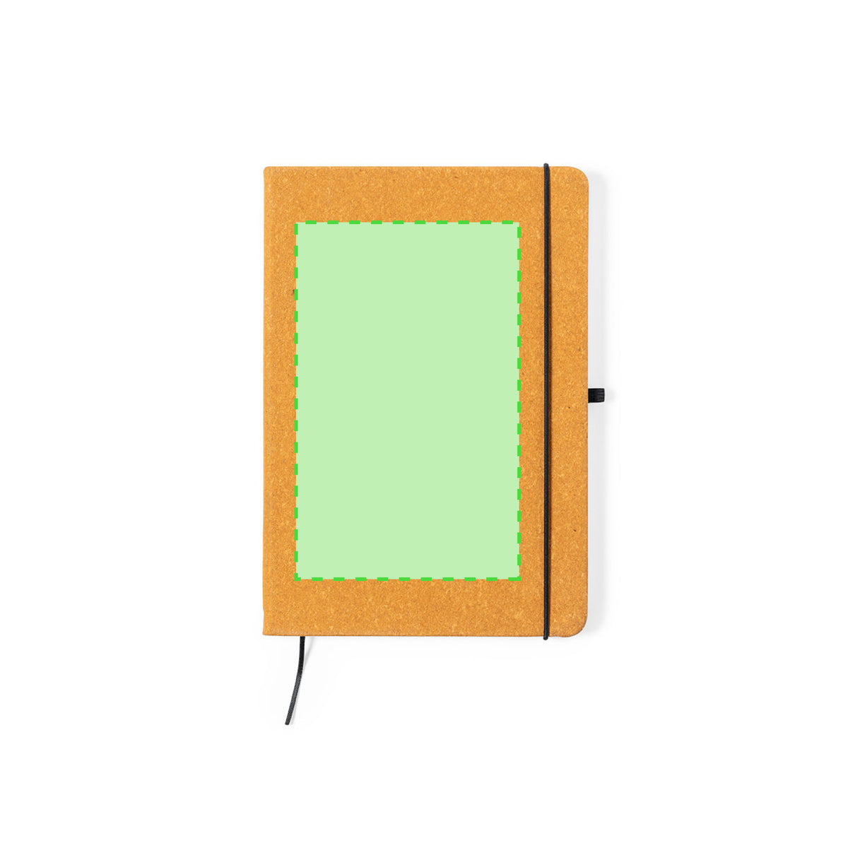 Tefan Recycled Leather Notepad - Sustainable Business Stationery