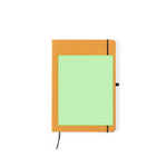 Tefan Recycled Leather Notepad - Sustainable Business Stationery