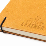 Tefan Recycled Leather Notepad - Sustainable Business Stationery
