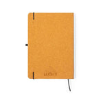Tefan Recycled Leather Notepad - Sustainable Business Stationery