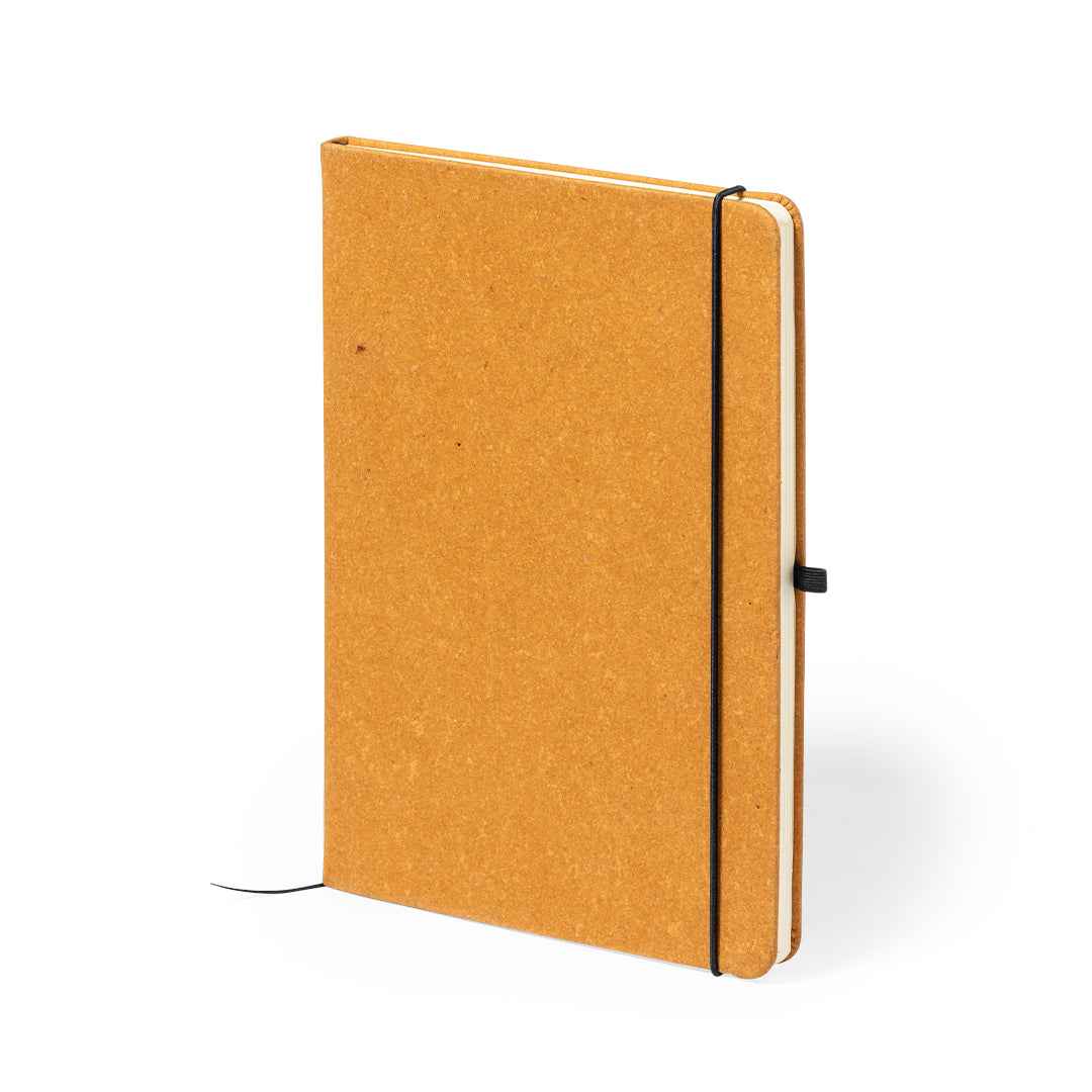 Tefan Recycled Leather Notepad - Sustainable Business Stationery