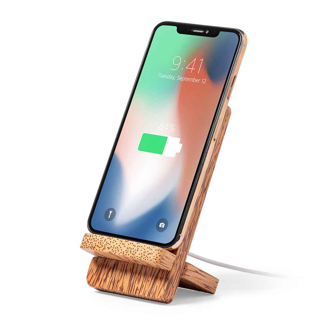 Grodin Wireless Charger with Holder – Sustainable Tech Accessory