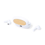 Kermit Eco-Friendly Bluetooth Earphones – Sustainable Sound with Bamboo Design