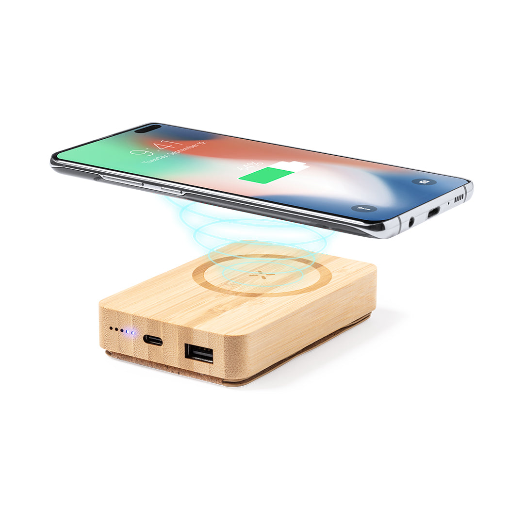 Dobson Wireless Power Bank – Eco-Friendly Charging Solution