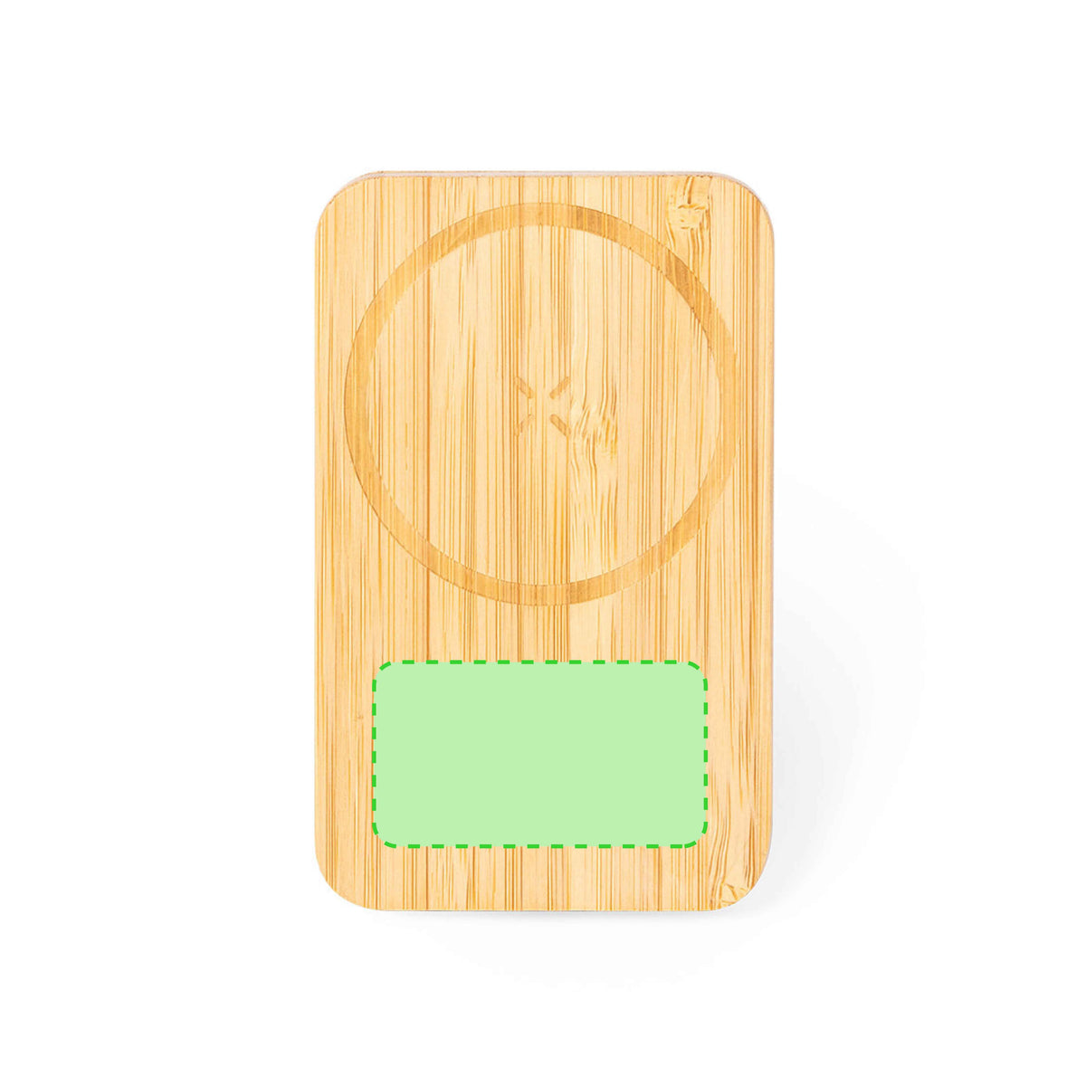 Gonzo Bamboo Wireless Car Charger – Sustainable Smartphone Holder with 15W Wireless Charging